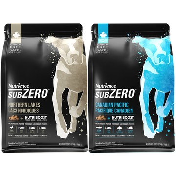 Nutrience SUBZERO頂級黑鑽凍乾無穀犬糧+凍乾系列 4lb(1.8kg)(狗主食/狗乾糧/狗飼料)