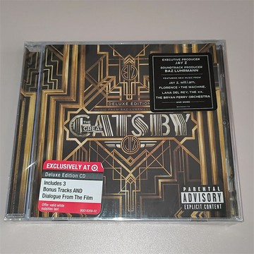 全新CD The Great Gatsby 了不起的蓋茨比電影原聲豪華版21首