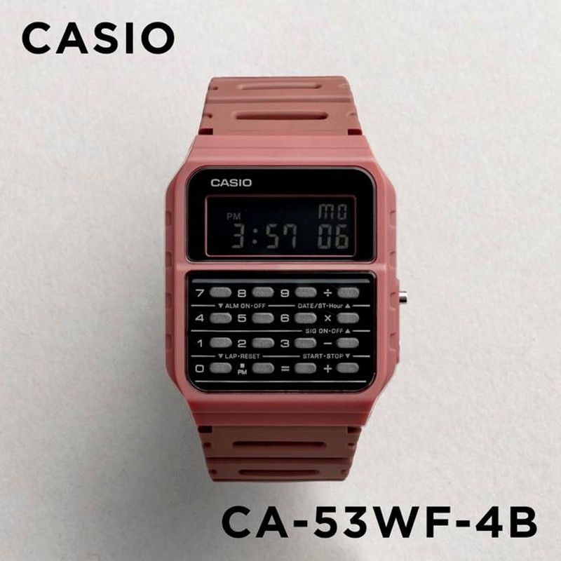 並行輸入品 10年保証 CASIO STANDARD カシオ スタンダード CA-53WF-4B