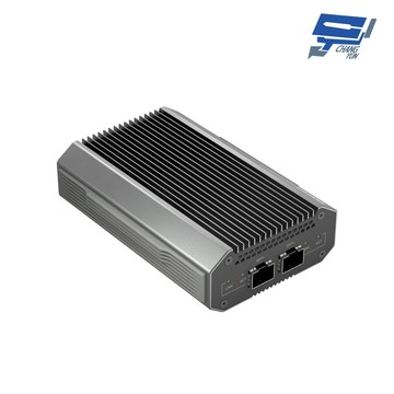 昌運監視器 qnap 威聯通 qna-uc10g2sf 雙埠網路轉換器