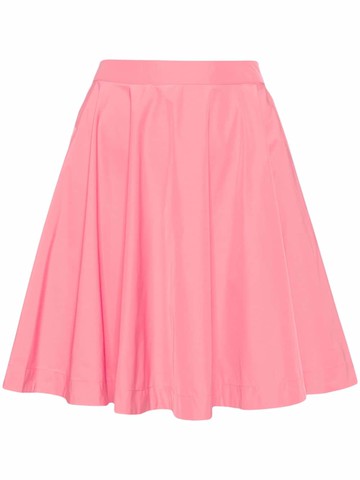 Essentiel Antwerp - Fritillaria flared mini skirt - women - Recycled Polyester/EcoVero Viscose (LENZING)/Polyester - 34 - Pink