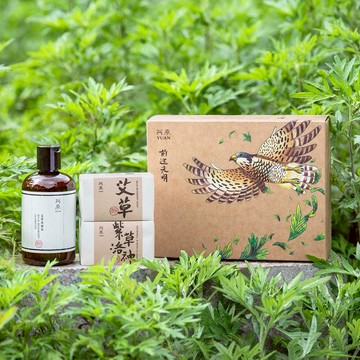 【阿原YUAN】共生禮盒-前途光明-鳳頭蒼鷹(附提袋)