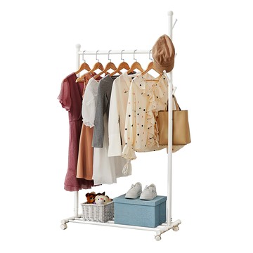 品屋 二合一掛衣架  小  典雅白