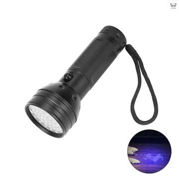 寵物貓狗尿液探器 黑色單紫外線手電筒 51LED燈珠 紫光395NM 需3節5號電池 不帶電池