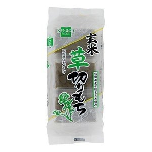 玄米草切りもち　400ｇ×6袋（健康フーズ）