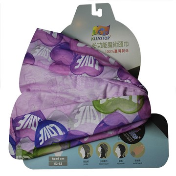 kusotop多功能百變魔術頭巾-設計師系列-hw845