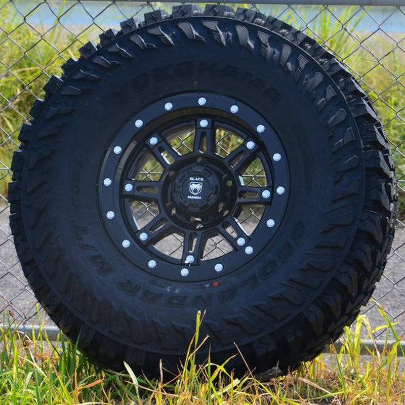 マッドタイヤ 新品 FJクルーザー 17インチ タイヤホイールセット ヨコハマ ジオランダー MT G003 265/65R17 265/70R17  285/70R17 | LINEショッピング