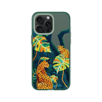 iPhone 15 Pro Max Clear 憂墨綠 - LOOK！多看我一眼 LOOK! Nature Seeks Attention - 願傷疤 有天開出花（亞馬遜雨林）