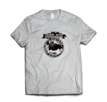 大屁股柯基-T-shirt 白/黑/灰/藏青