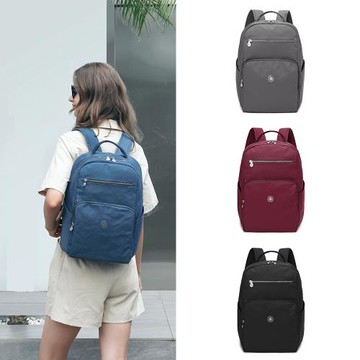 iBrand後背包 輕盈防潑水大容量雙層後背包(多色任選)