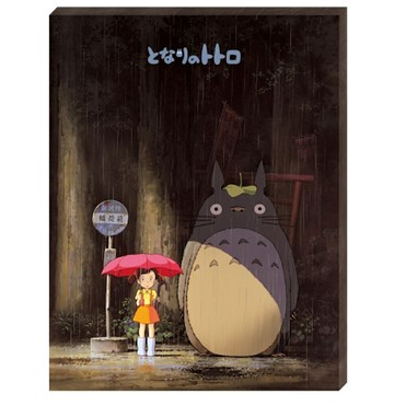 真愛日本 自組 免框 藝術拼圖 366P 龍貓出發 龍貓totoro 宮崎駿 366片 拼圖 無框 益智遊戲 收藏 擺飾
