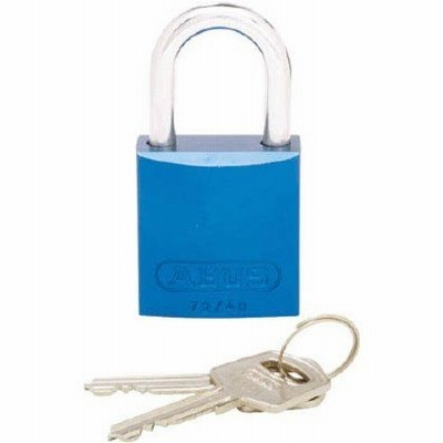 パンドウイット ロックアウト用ハイセキュリティパドロック青 209.55 x 133.35 x 50.8 mm PSL-7BU