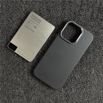 磁吸【三包凱夫拉紋】適用17蘋果16promax手機殼iPhone15Pro超薄散熱i14半包碳纖維紋13保護套男女款磨砂防滑