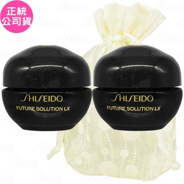 SHISEIDO 資生堂 時空琉璃LX極上御藏晚霜N(6ml)*2旅行袋組(公司貨)