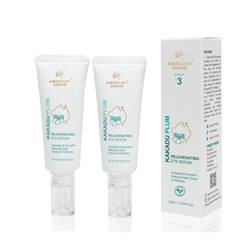 澳洲 G&M 卡卡度玻尿酸逆時眼精華-(2入組 25ml/瓶-專業級) 即期品 2026年3月到期