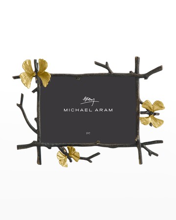Butterfly Ginkgo 5 x 7 Picture Frame