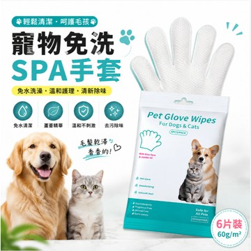 【台灣現貨✨】寵物免洗清潔手套 免洗手套 狗狗貓咪濕巾手套 清潔用品 毛孩清潔美容護理 去污除味 外出擦拭神器