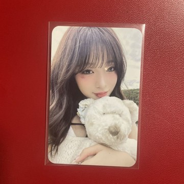 ⭐韩国代购正版⭐billlie荔大里春菜mini5专卡特典卡抱熊菜小卡正版小卡可对光