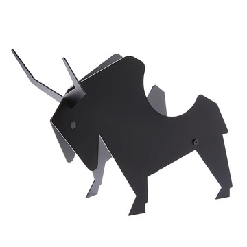 OPUS 東齊金工 歐式鐵藝鬥志酒架 270 x 195 x 110mm 600g  經典黑  1個