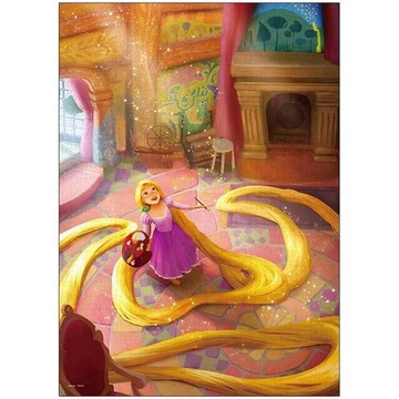 TENYO拼圖 D-500-633 (閃光拚圖)長髮公主35*49