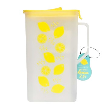 PEARL LIFE 珍珠金屬 冷水壺 18.5 x 8 x 25.5cm  檸檬  2L  1個