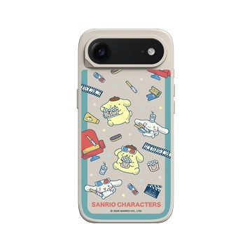 iPhone Air SolidX 貝殼灰 - 三麗鷗-布丁狗＆大耳狗綜合圖 Mix Characters - 看電影囉！