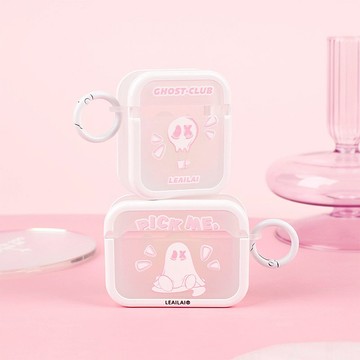 小幽靈 磨砂  AirPods 1/2/3/Pro 二代耳機保護套軟殼