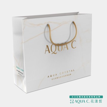 AQUA C.花漾皙 品牌精美大禮袋(大理石款)