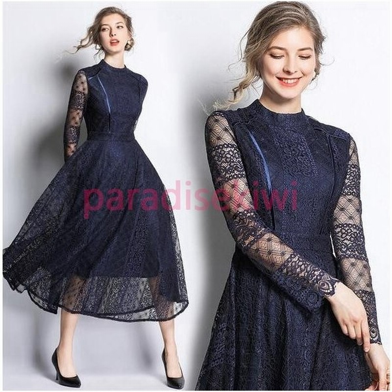 パーティードレス ロングドレス ワンピース 結婚式ドレス お呼ばれ ミモレ丈 花柄刺繍 二次会 ゲストドレス ロングドレス フォーマル 大きいサイズxxl 通販 Lineポイント最大0 5 Get Lineショッピング