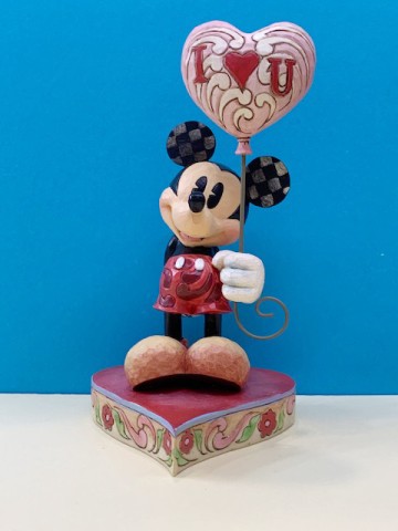 【震撼精品百貨】Disney 迪士尼~Enesco精品雕塑-迪士尼米奇塑像-米奇氣球組#44028