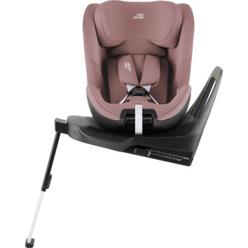britax römer - 德國SWIVEL 0-7歲ISOFIX 360度旋轉汽座-沙漠玫瑰-(贈皮椅保護墊)