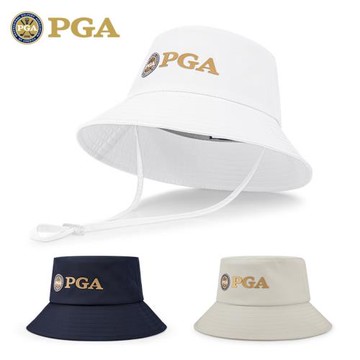 美國PGA 高爾夫球帽防曬帽漁夫帽女士帽子夏季遮陽女裝運動斜陽帽