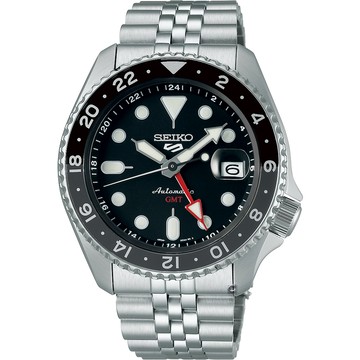 SEIKO 5 Sports 系列 GMT兩地時間機械錶 男錶.手錶-(4R34-00A0D/SSK001K1)