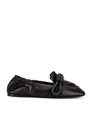 Loewe Flamenco Slipper in Black