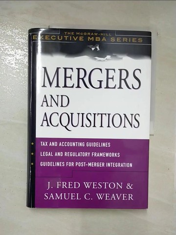 【書寶二手書T9／財經企管_R51】MERGERS AND ACQUISITIONS