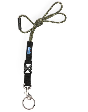 【【蘋果戶外】】KAVU ROPE LANYARD 繩索掛繩【深橄欖綠】可拆卸鑰匙鏈 手機掛繩 證件掛繩 K1131462 Dark Olive 背帶 錢包 證件