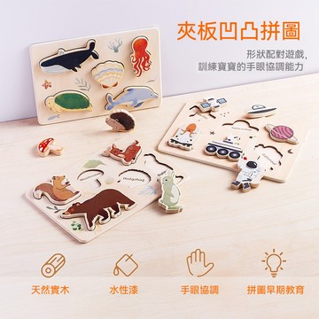 台灣出貨 寶寶拼圖 幼兒拼圖 木質拼圖 卡通拼圖 動物拼圖 益智玩具 3d立體拼圖 益智拼圖 立體拼圖 益智玩具 小拼圖