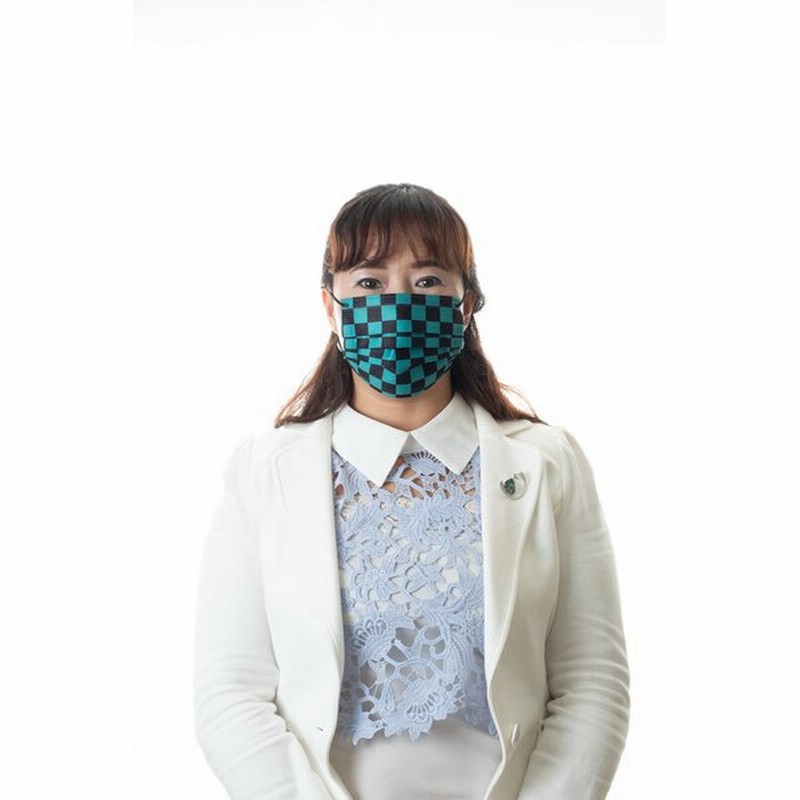 京マスク 市松模様 7枚入 日本製 三層構造 高密度 不織布 フィルター 花粉 ウィルス ハウスダスト Pm2 5 対策 通販 Lineポイント最大0 5 Get Lineショッピング