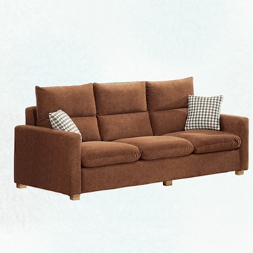 文創集 拜亞卡耐磨貓抓布三人座沙發椅-205x91x92cm免組