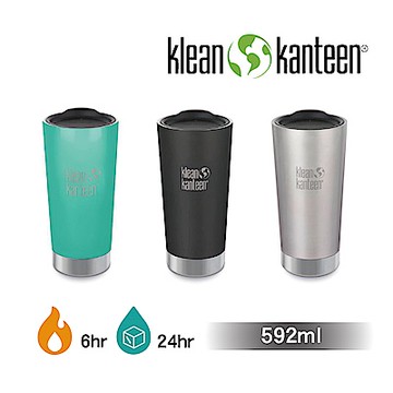 美國Klean Kanteen 不鏽鋼飲料保溫杯-592ml