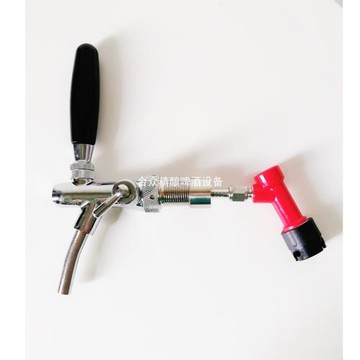 KEG接頭酒頭原漿啤酒打酒器可樂桶可調酒頭轉接頭不銹鋼龍頭出酒