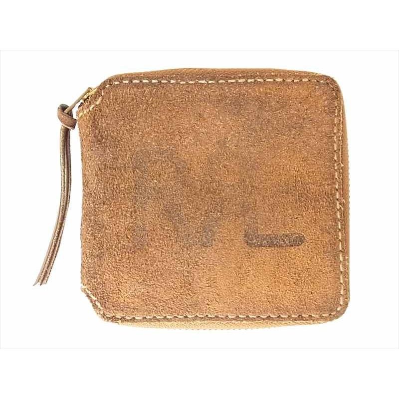 RRL ダブルアールエル 未使用 スエード レザー ラウンドジップ  