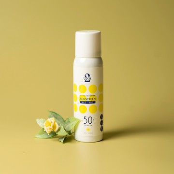 陽光對策 3%積雪草防曬噴霧 | 360°不怕曬 90ml - UNA