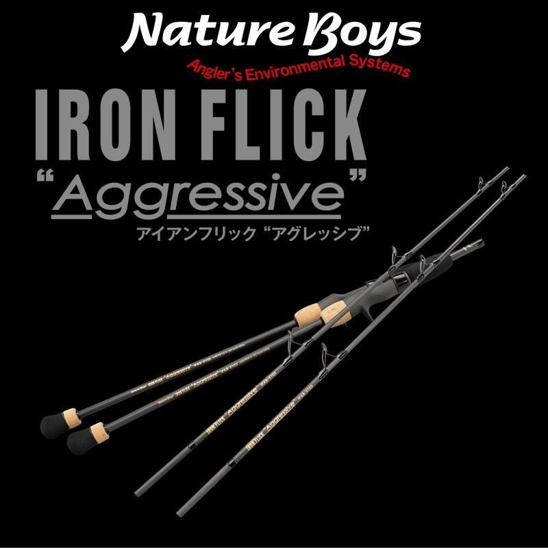 ジギングロッドネイチャーボーイズロッド　アイアンフリックアグレッシブ　5104T ジギングロッドネイチャーボーイズロッド アイアンフリック