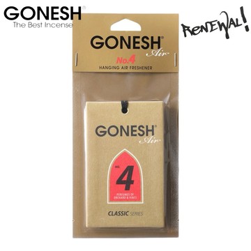 美國 GONESH NO.4 ORCHARD 4號 藤蔓果園 精油芳香 吊卡 / 香片 (方形)