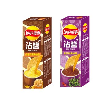 樂事原味洋芋片沾醬系列80g/盒