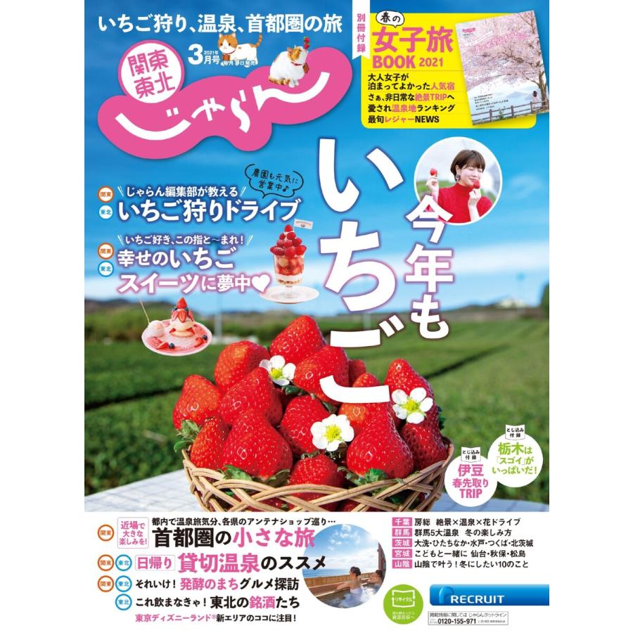 関東・東北じゃらん 2021年3月号 電子書籍版   関東・東北じゃらん編集部