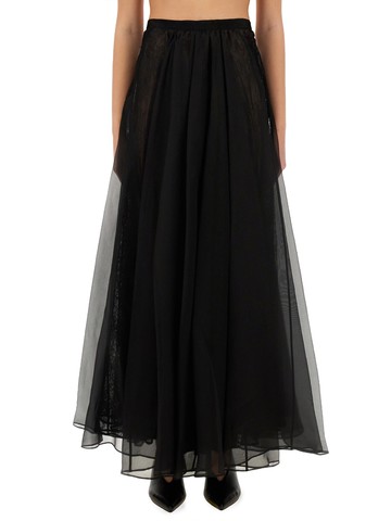 nina ricci "voluminous" maxi skirt