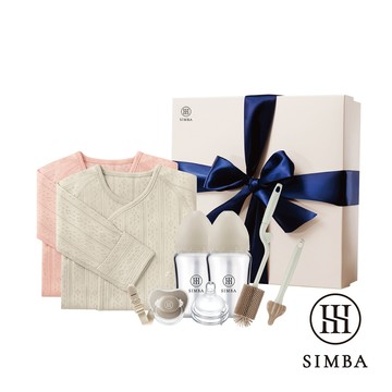 【SALE 55%】小獅王辛巴 經典熱銷！極致棉柔玻璃新生禮盒(小流量新生兒適用)