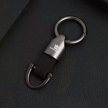 適用于豐田皇冠陸放塞納鋒蘭達榮放rav4亞洲龍高端車鑰匙扣車標男